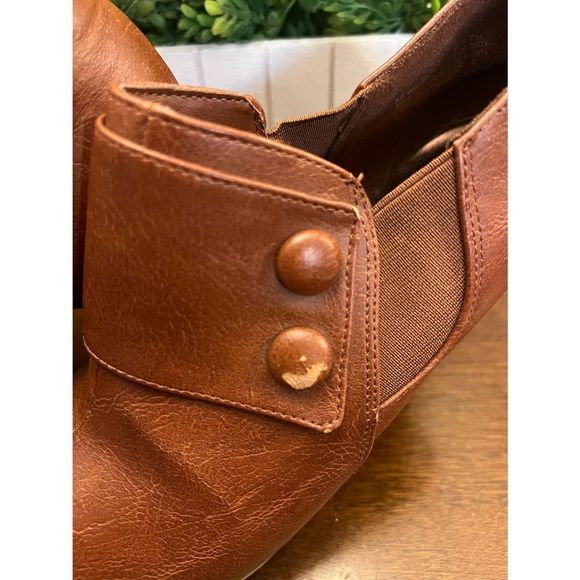 Cute woman’s heel booties size 7.5 - Picture 3 of 5